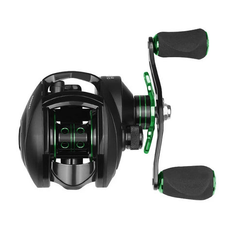 Baitcasting Reel 8.1:1 12+1BB Bass Fishing Reel 8KG Max Drag Left Right Hand Reel